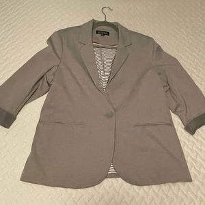 Womens gray blazer